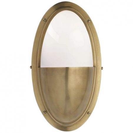Pelham Oval Wall Sconce Thomas O'Brien from Visual Comfort