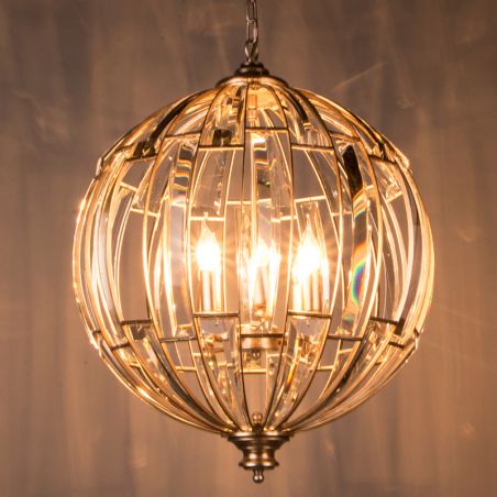 VICENTINA 6 LIGHT SPHERE PENDANT