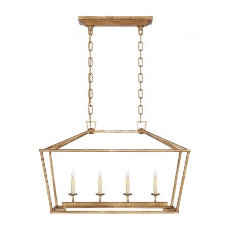 Visual Comfort Darlana Linear Lantern Chandelier