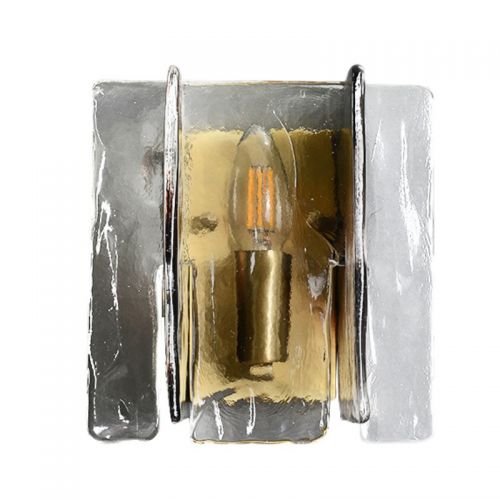 Visual Comfort GRADIENT GLASS BRASS WALL SCONCE
