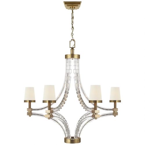 VISUAL COMFORT Crystal Cube Large Chandelier