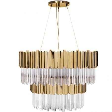 Luxxu Empire Two-tier Crystal Round Chandelier