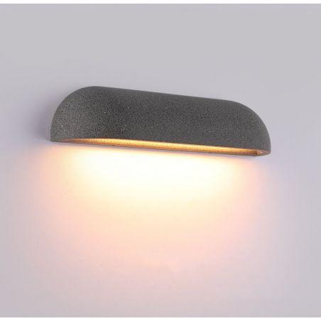 Wall Sconces Sachio Concrete Outdoor Led Wall Sconce