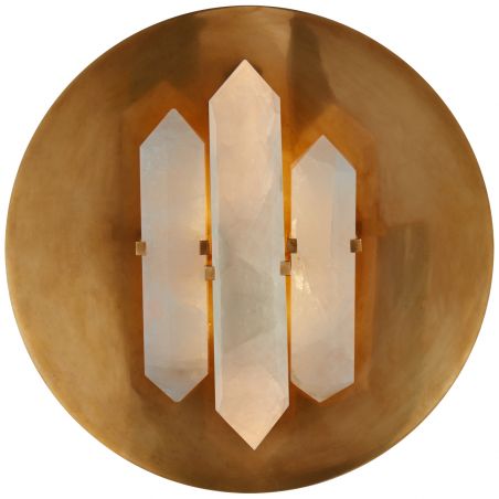 HALCYON QUARTZ ROUND SCONCE