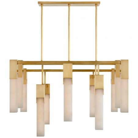 COREY COVET LARGE ALABASTER CHANDELIER