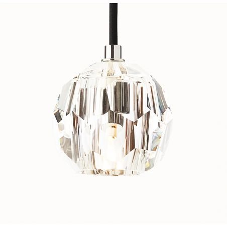 BOULE DE CRISTAL CRYSTAL BALL ROUND CLUSTER CHANDELIER