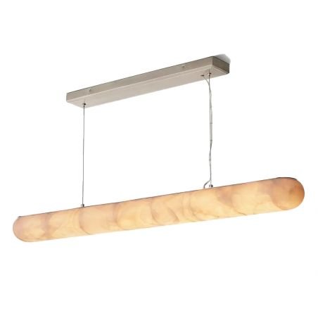 FROZEN CURVE QUARTZ RIVAGE LISSE LINEAR CHANDELIER