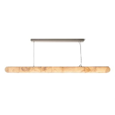 FROZEN CURVE QUARTZ RIVAGE LISSE LINEAR CHANDELIER