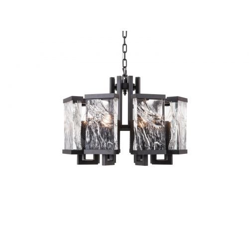 DEREK ICE GLASS CHANDELIER