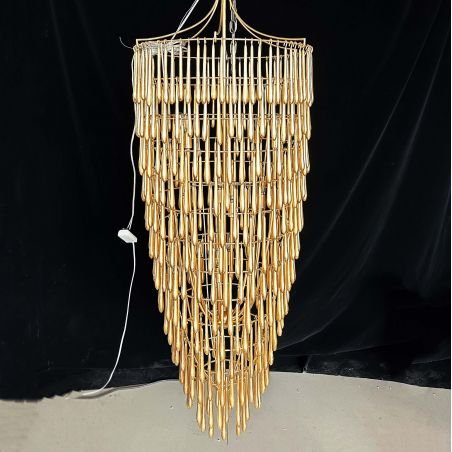 Vacarro Tall Cascading Chandelier