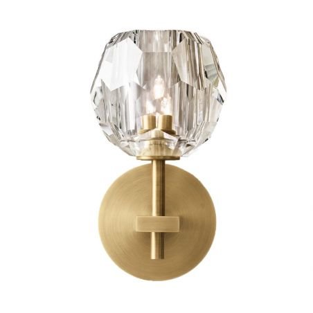 KAYDEN BOULE DE CRISTAL GLASS SINGLE WALL SCONCE
