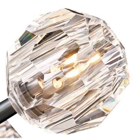 BOULE DE CRISTAL CRYSTAL BALL OVAL CHANDELIER 72"