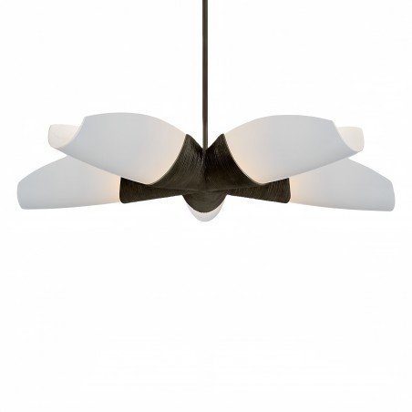 UTOPIA MEDIUM 5 ARM CHANDELIER - GILD