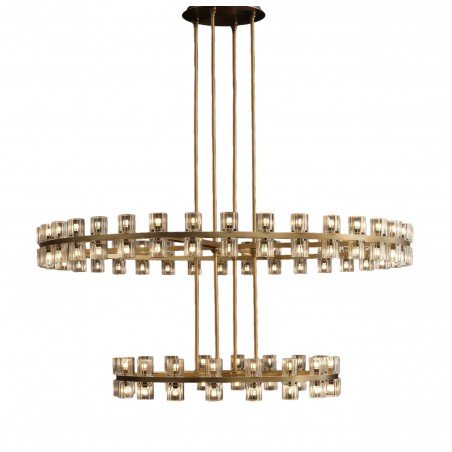 Alberto Round Chandelier Arcachon Style Chandelier