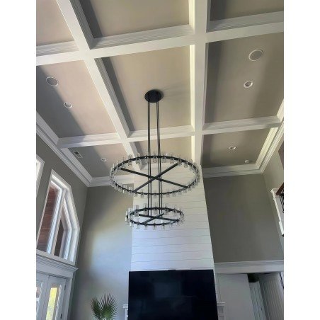 Alberto Round Chandelier Arcachon Style Chandelier