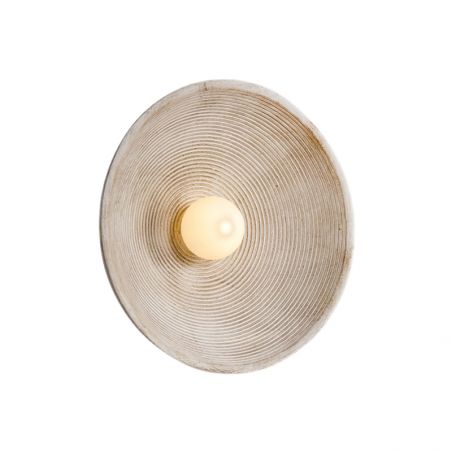 OBED RESIN BOWL WALL SCONCE